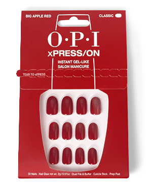 xPRESS/ON Iconic Shades (Short) Big Apple Red®