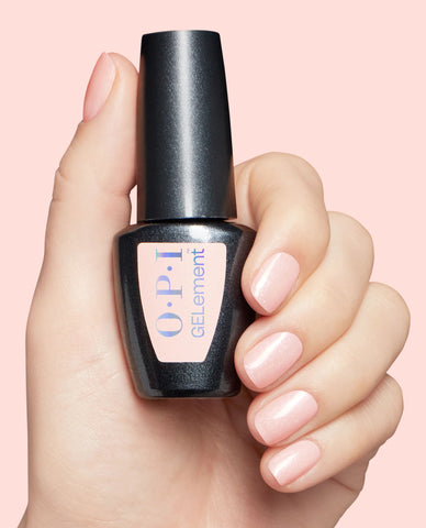 At-Home Gel Nail Polish Glazed Donut