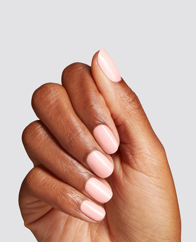 At-Home Gel Nail Polish Glazed Donut